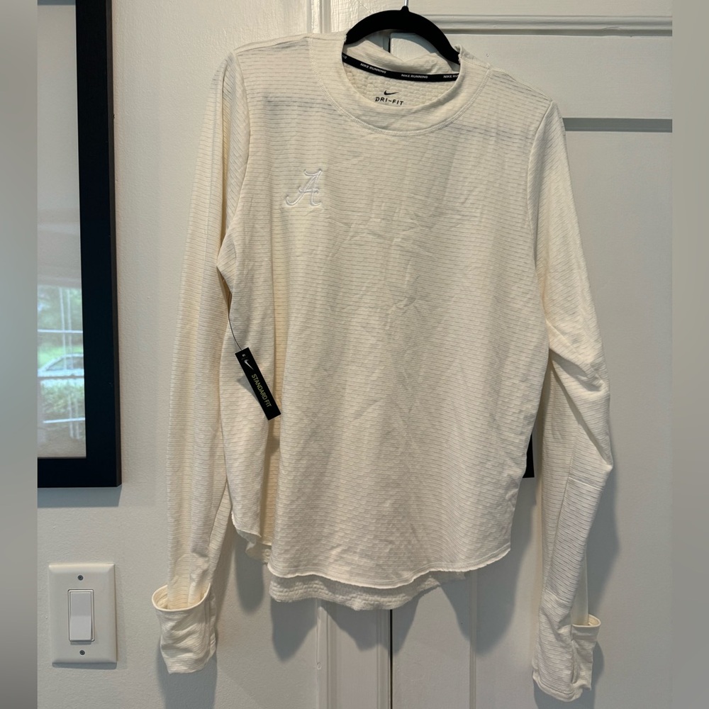 NWT Nike Alabama White Long Sleeve Pullover Size Large